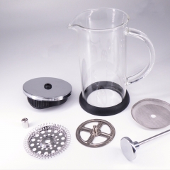 Double Wall French Press Premium Coffee Maker With Silicone Base