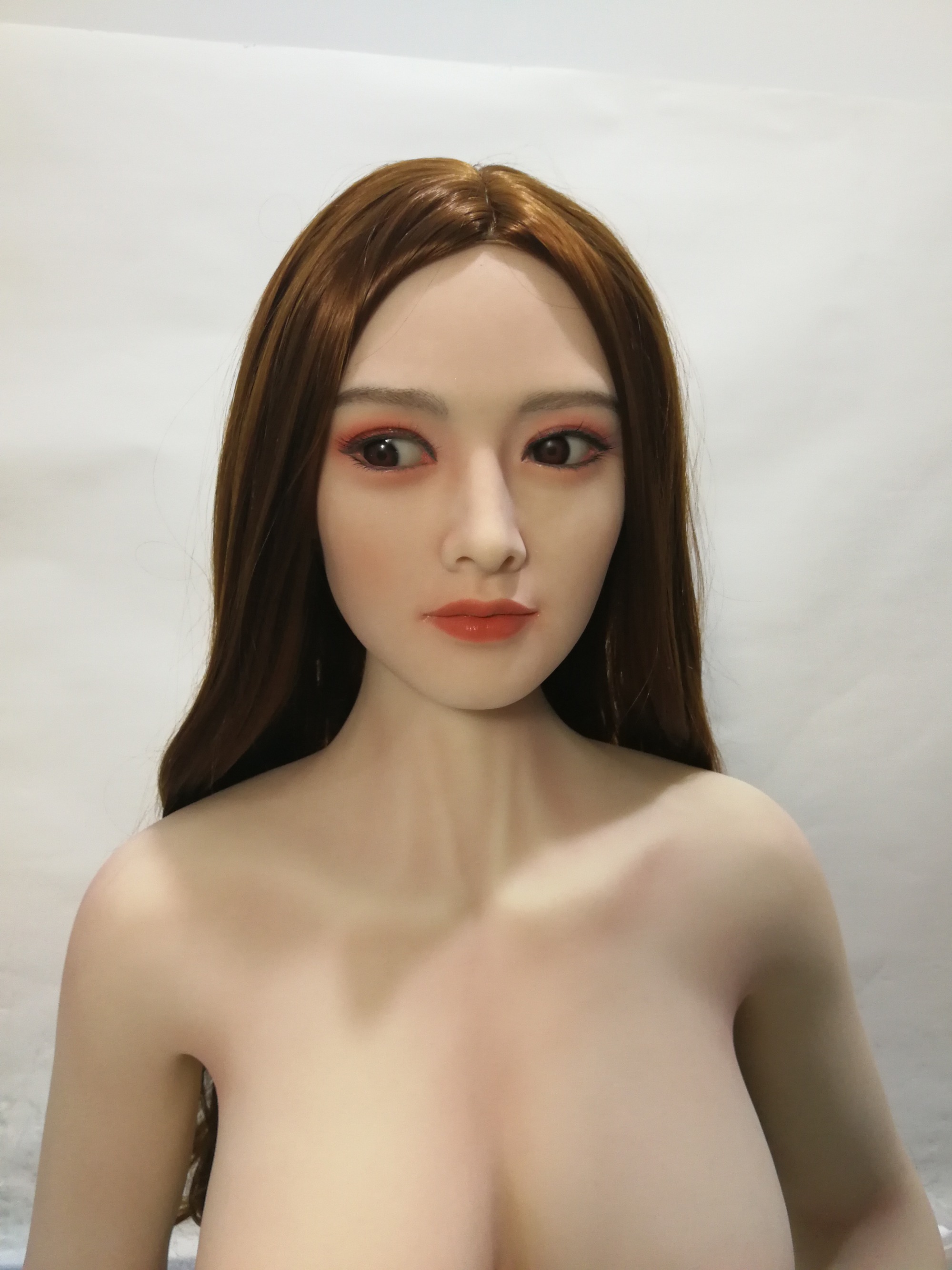 171cm D-cup Dan Dan Head Realistic Silicone/TPE Sex doll For Male