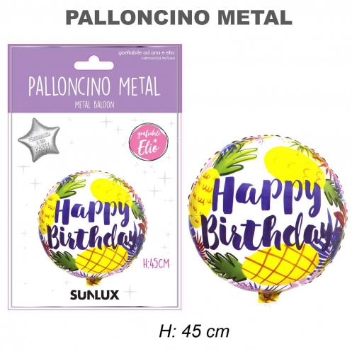 Palloncino happy birthday 45cm