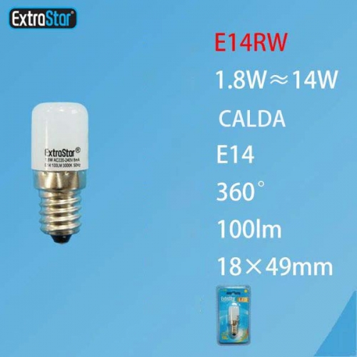 Lampadina LED E14 1.8W 100LM luce calda
