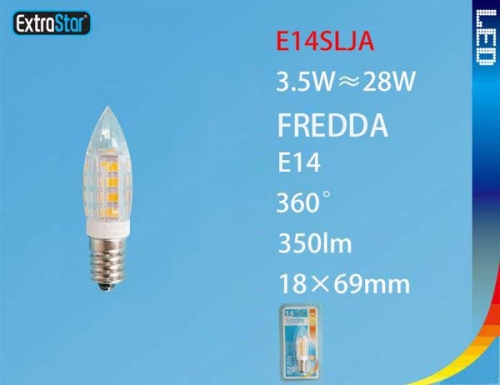 Lampadina LED E14 3.5W 350LM luce fredda