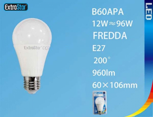 Lampadina LED E27 12W 960LM luce fredda