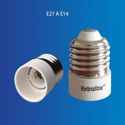 Adattatore per lampadina da E27 a E14