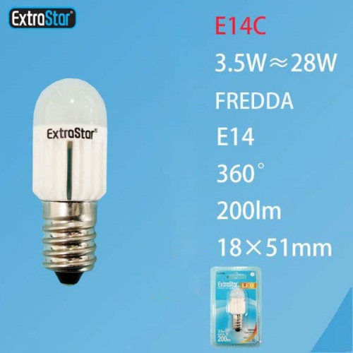 Lampadina LED E14 3.5W 200LM luce fredda