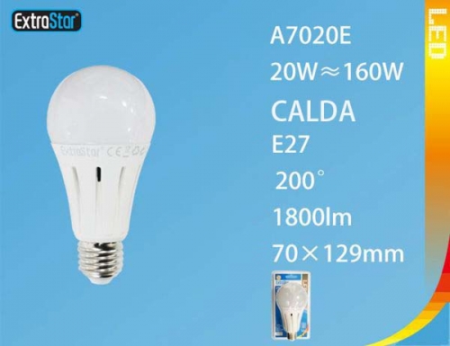 Lampadina LED E27 20W 1800LM luce calda