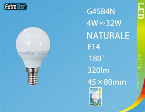 Lampadina LED E14 4W 320LM luce naturale