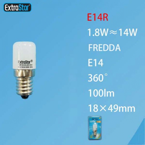 Lampadina LED E14 1.8W 100LM luce fredda