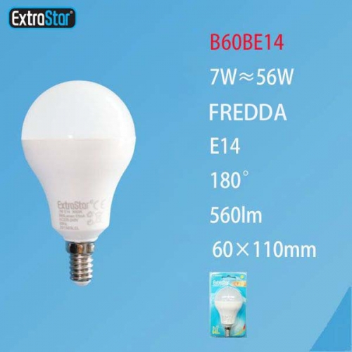 Lampadina LED E14 7W 560LM luce fredda