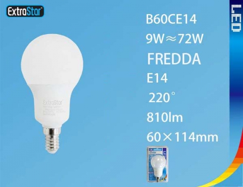 Lampadina LED E14 9W 810LM luce fredda