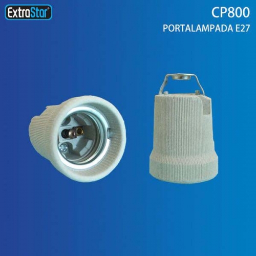 Portalampada in ceramica E27/230V