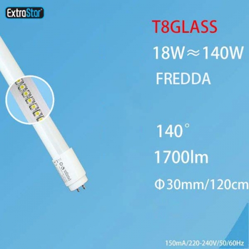 Tubo LED T8 120CM 18W 1700LM luce fredda