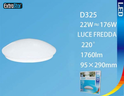 Lampada LED da soffitto 22W 1760LM 95x290mm