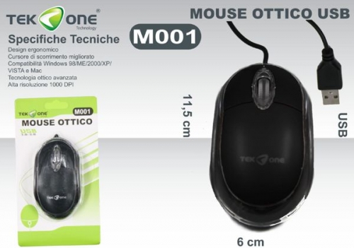 Mouse ottico M001
