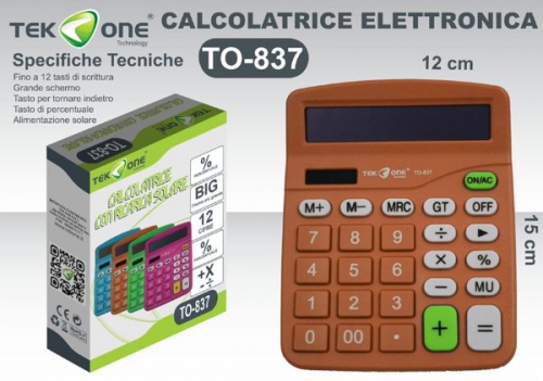Calcolatrice elettronica to-837