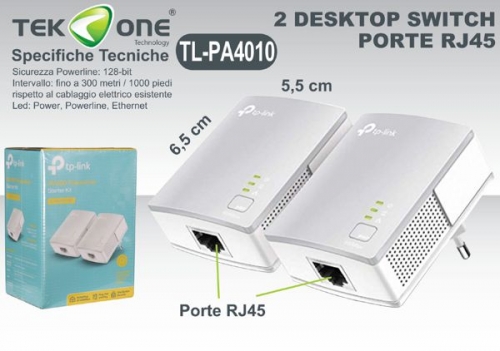 Powerline tp link due desktop pa4010