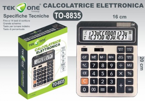 Calcolatrice eletronica to-8835