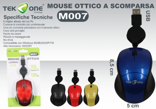 Mouse ottico M007
