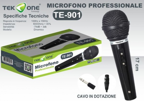 Microfono professionale te901