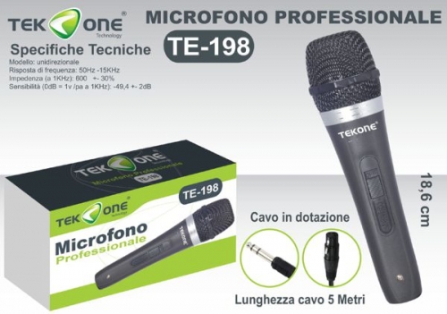Microfono professionale t198