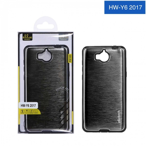 Custodia cover per cellulare in alluminio modelli Huawei serie Y6 2017-Y6 2018/Honor 7A-Y7 2017-Y7 2018/Honor 7C-Y9 2018