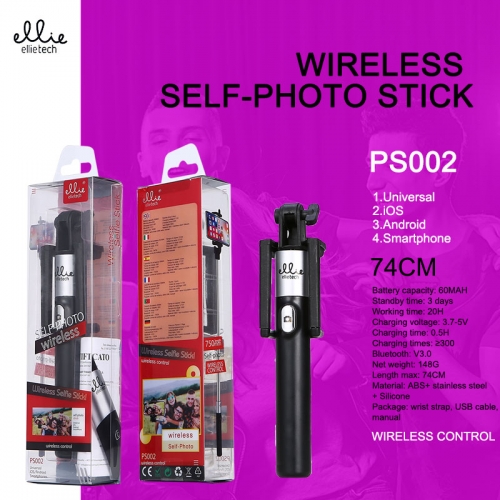 Bastone Selfie stick Wireless IOS,Android,Smartphone,Vari colori PS002