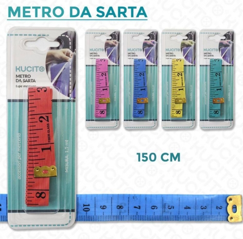 Metro da sarta 150cm colori assortiti