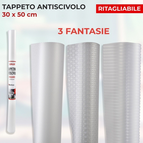 TAPPETINO ANTISCIVOLO DIMENSIONI DIVERSI 3FANTASIE