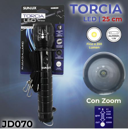 TORCIA LED 25CM/PZ