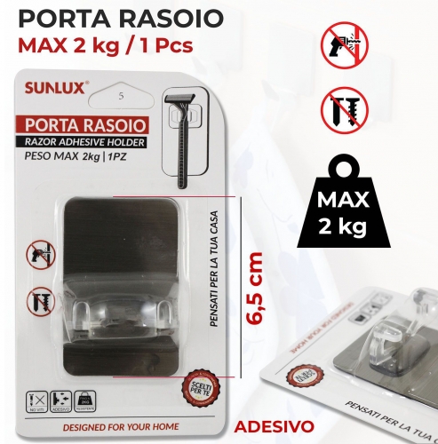 PORTA RASOLO ADV MAX2KG 6.5CM/PZ