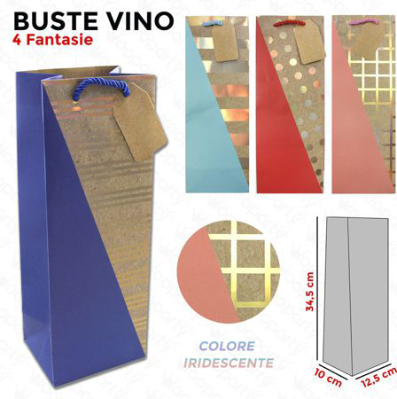 BUSTE VINO 4 FANT.ASS.12.5*34.5*10CM #5