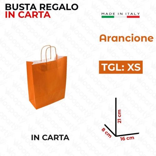 BUSTA ALLEGRA ARANCIONE F.TO