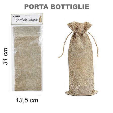 SACCHETTO PORTA BOTTIGLIE 13.5*31CM