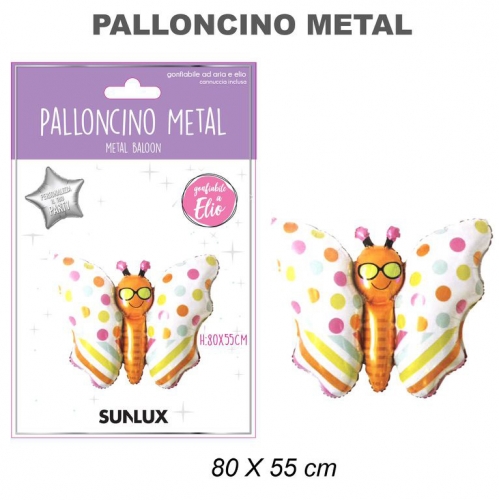PALLONCINO FARFALLA 80*55CM
