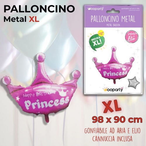 PALLONCINO MYL.METAL H.B. 98*90CM