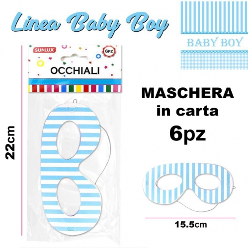 L.BABY BOY MASCHERE 6PZ #1