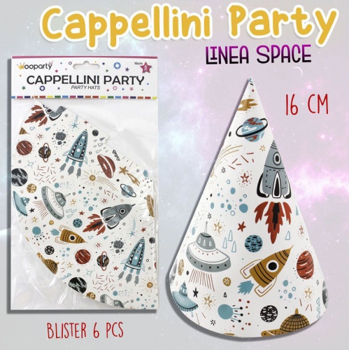 L.SPACE CAPPELLINI PARTY 16CM 6PCS