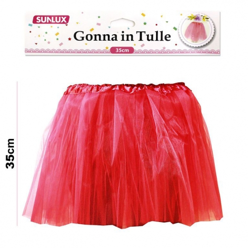 GONNA IN TULLE 35CM VARI COLORI