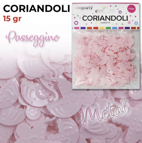 CORIANDOLI PASSEGGINO METAL 15GR