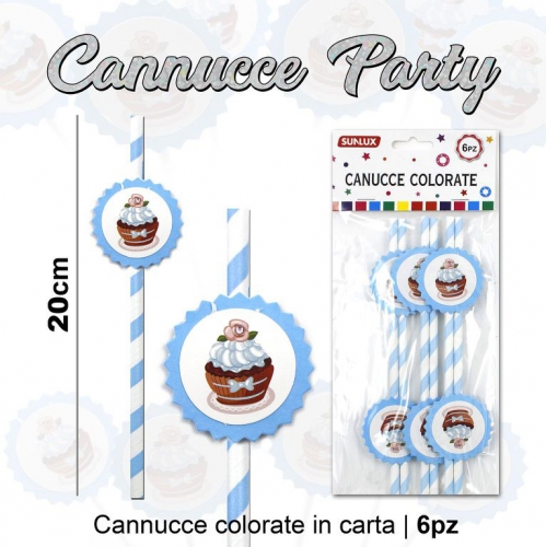 CANNUCCE PARTY CUPCAKE COL. 20CM
