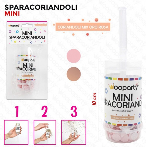 SPARACORIANDLI MINI MIX 10CM VARI COLORI