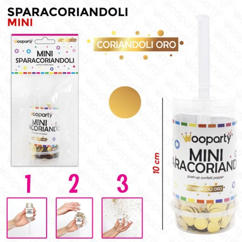 SPARACORIANDLI MINI 10CM VARI COLORI