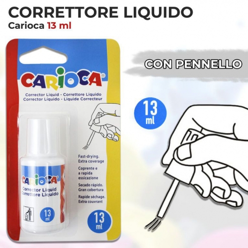 CARIOCA CORRECTOR LIQUIDO 13ML