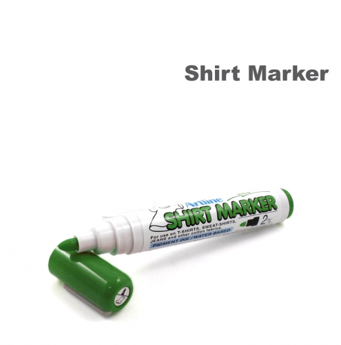 PEN.SHIRT MARKER PER TESSUTO VERDE