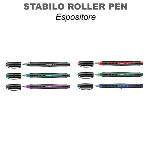 STABILO BLACK ROLLER PEN