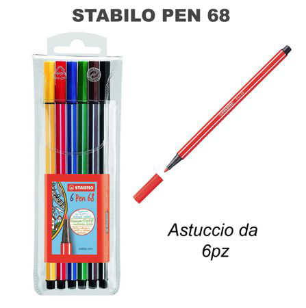 STABILO PEN 68 ASTUCCIO