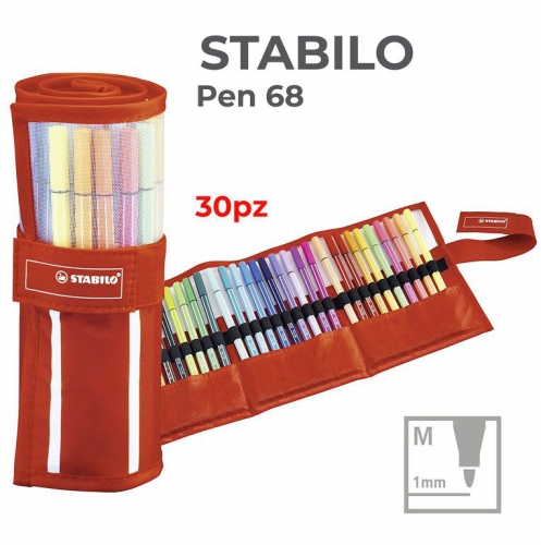 STABILO PEN 68 ASTUCCIO DA 30 COLORI