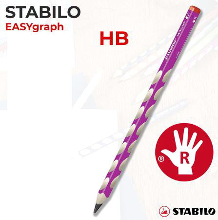 STABILO EASY GRAPH RIGHT HB