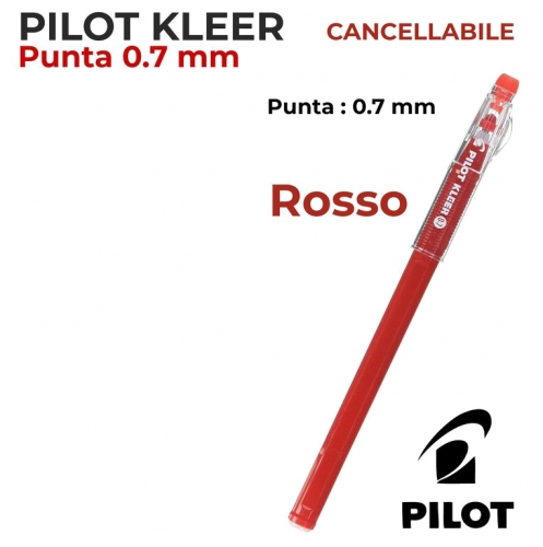 PILOT KLEER SFERA CANCELLABILE 0.7MM