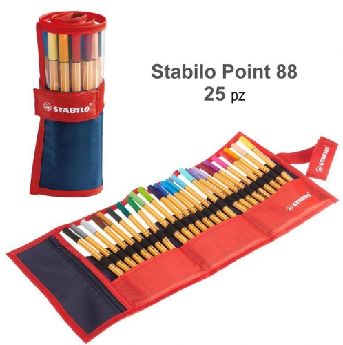 STABILO POINT 88 ROLLERSET 25 COL