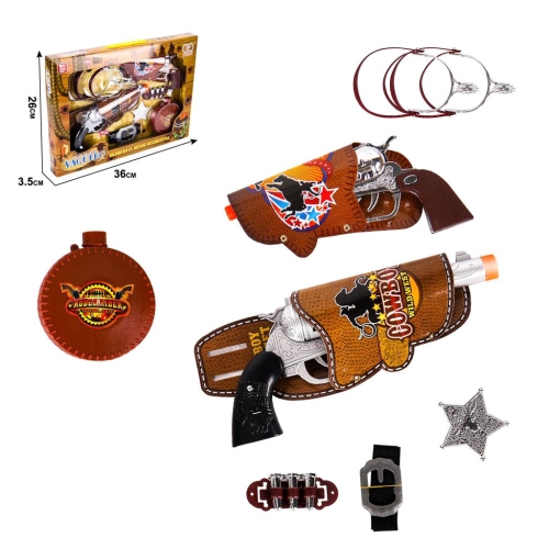 PISTOLA DA COWBOY ELETTRICA E ACCESSORI